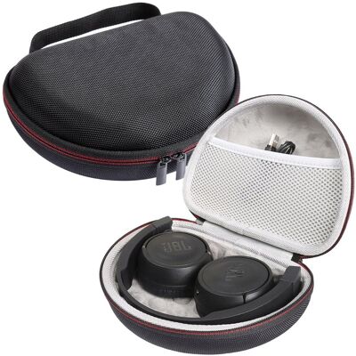 Nelips Etui słuchawkowe HARDCASE JBL BT450 460 500 600 - czarne pokrowiec ochronny na słuchawki z rączką sztywna obudowa podróżne akcesoria Nelips Etui słuchawkowe HARDCASE JBL BT450 460 500 600 - czarne pokrowiec ochronny na słuchawki z rączką sztywna obudowa podróżne akcesoria