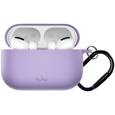 Zamiennik/inny Etui pokrowiec na słuchawki AirPods Pro 3 Icon - fioletowy Zamiennik/inny Etui pokrowiec na słuchawki AirPods Pro 3 Icon - fioletowy