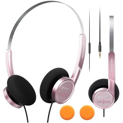 FIIO SNOWSKY WIND Słuchawki nauszne retro różowe FIIO SNOWSKY WIND Słuchawki nauszne retro różowe