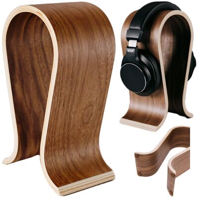 Fonote Whh Walnut Stojak Na Słuchawki, Drewniany, Kolor Orzech Fonote Whh Walnut Stojak Na Słuchawki, Drewniany, Kolor Orzech