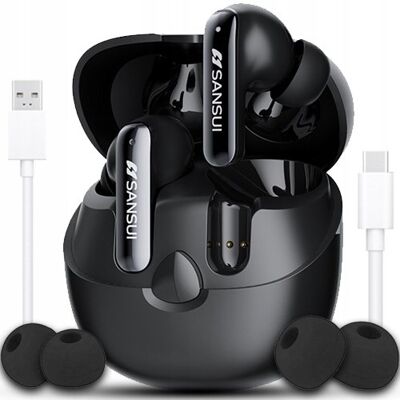 JG Smart GŁOŚNE SŁUCHAWKI BEZPRZEWODOWE BLUETOOTH 5.4 DOKANAŁOWE SPORTOWE POWERBANK JG Smart GŁOŚNE SŁUCHAWKI BEZPRZEWODOWE BLUETOOTH 5.4 DOKANAŁOWE SPORTOWE POWERBANK