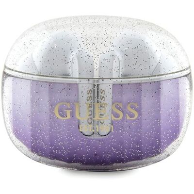 Guess GUTWSHDGKEEU Fioletowe Słuchawki Bluetooth - In-Ear, IPX4 Guess GUTWSHDGKEEU Fioletowe Słuchawki Bluetooth - In-Ear, IPX4