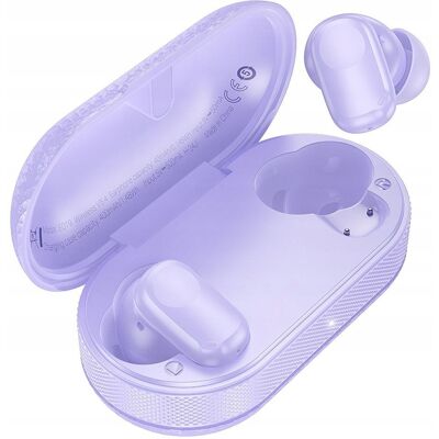 HOCO. HOCO słuchawki bezprzewodowe bluetooth TWS EQ19 fioletowe HOCO. HOCO słuchawki bezprzewodowe bluetooth TWS EQ19 fioletowe