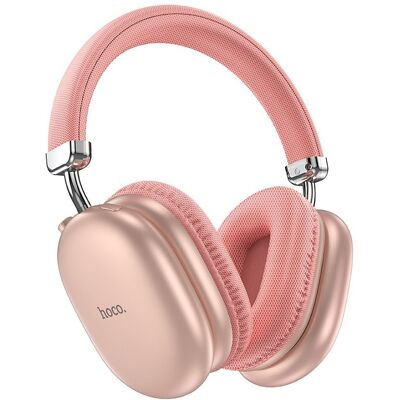 HOCO. HOCO słuchawki bluetooth nagłowne W35 MAX Różowe Super Bas Mocna Bateria HOCO. HOCO słuchawki bluetooth nagłowne W35 MAX Różowe Super Bas Mocna Bateria