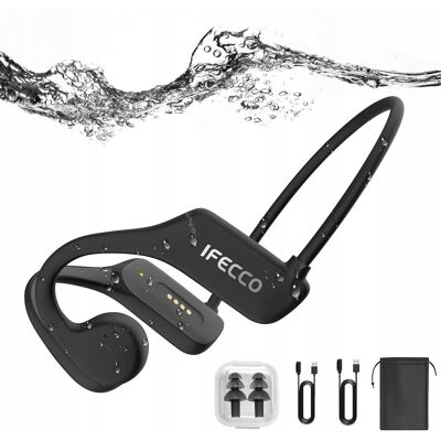 bez marki IFECCO Słuchawki Bluetooth 5.3, wodoodporne IP68, bezprzewodowe słuchawki bez marki IFECCO Słuchawki Bluetooth 5.3, wodoodporne IP68, bezprzewodowe słuchawki