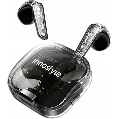 INNOSTYLE SŁUCHAWKI BEZPRZEWODOWE DOUSZNE BLUETOOTH V5.3 Z MIKROFONEM ETUI INNOSTYLE SŁUCHAWKI BEZPRZEWODOWE DOUSZNE BLUETOOTH V5.3 Z MIKROFONEM ETUI