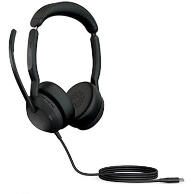 Jabra Evolve2 50 - Przewodowy Zestaw Słuchawkowy Stereo Z Redukcją Hałasu - Czarny - Kompatybilny Z Platformami Uc (Zoom, Google Meet) Jabra Evolve2 50 - Przewodowy Zestaw Słuchawkowy Stereo Z Redukcją Hałasu - Czarny - Kompatybilny Z Platformami Uc (Zoom, Google Meet)