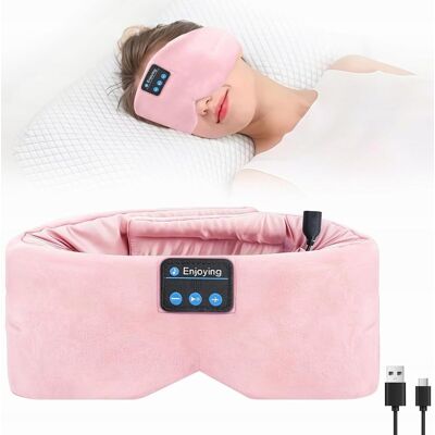 Inny producent MASKA NOCNA SŁUCHAWKI BLUETOOTH JEDWABNA WYGODNA MIĘKKA REGUOWANA CZARNA Inny producent MASKA NOCNA SŁUCHAWKI BLUETOOTH JEDWABNA WYGODNA MIĘKKA REGUOWANA CZARNA