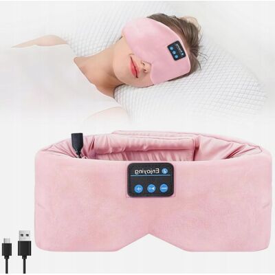 Inny producent MASKA NOCNA ZASŁANIAJĄCA BLOKADA ŚWIATŁA BLUETOOTH SŁUCHAWKI REGULOWANA Inny producent MASKA NOCNA ZASŁANIAJĄCA BLOKADA ŚWIATŁA BLUETOOTH SŁUCHAWKI REGULOWANA