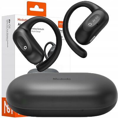 Mcdodo Słuchawki Bezprzewodowe Douszne Bluetooth 5.4 Z Mikrofonem Etui Clip Mcdodo Słuchawki Bezprzewodowe Douszne Bluetooth 5.4 Z Mikrofonem Etui Clip