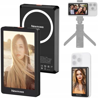 Microsoft Newmowa Czarny Magnetyczny Ekran Do Zdjęć Vlog Selfie Monitor Livestream Microsoft Newmowa Czarny Magnetyczny Ekran Do Zdjęć Vlog Selfie Monitor Livestream