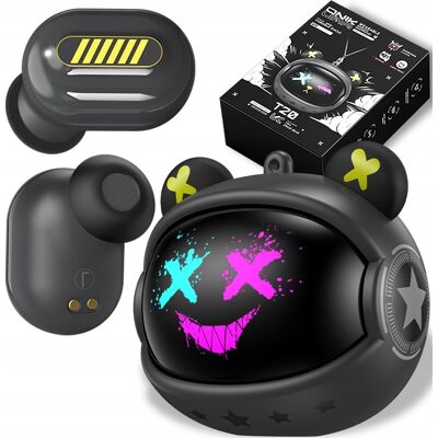 ONIKUMA T20 SŁUCHAWKI BEZPRZEWODOWE BLUETOOTH GAMINGOWE DOKANAŁOWE BT 5.3 ONIKUMA T20 SŁUCHAWKI BEZPRZEWODOWE BLUETOOTH GAMINGOWE DOKANAŁOWE BT 5.3