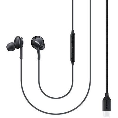 Oryginalne słuchawki dokanałowe SAMSUNG S22 S23 S24 EO-IC100BBEGEU AKG czarne Oryginalne słuchawki dokanałowe SAMSUNG S22 S23 S24 EO-IC100BBEGEU AKG czarne