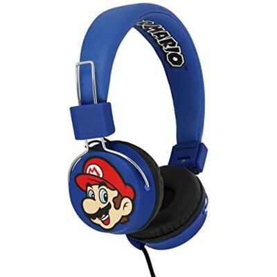 OTL Technologies SM0655 Składane słuchawki przewodowe – Super Mario i Lugi dla dzieci w wieku powyżej 8 lat OTL Technologies SM0655 Składane słuchawki przewodowe – Super Mario i Lugi dla dzieci w wieku powyżej 8 lat