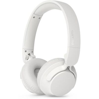 Philips Słuchawki nauszne ANC 70h odtwarzania Dynamiczny Bas TAH4500WT Philips Słuchawki nauszne ANC 70h odtwarzania Dynamiczny Bas TAH4500WT