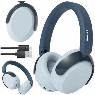 Philips SŁUCHAWKI NAUSZNE BLUETOOTH DLA DZIECI Z REDUKCJĄ SZUMÓW NIEBIESKIE Philips SŁUCHAWKI NAUSZNE BLUETOOTH DLA DZIECI Z REDUKCJĄ SZUMÓW NIEBIESKIE