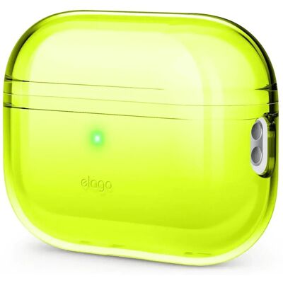 Przeźroczyste Etui Do Airpods Pro 3 Elago Neon Yellow Przeźroczyste Etui Do Airpods Pro 3 Elago Neon Yellow