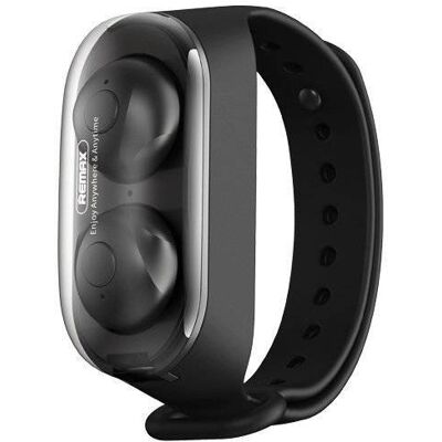 Remax dokanałowe bezprzewodowe słuchawki Bluetooth 5.0 TWS zielony (TWS-15 black) Remax dokanałowe bezprzewodowe słuchawki Bluetooth 5.0 TWS zielony (TWS-15 black)