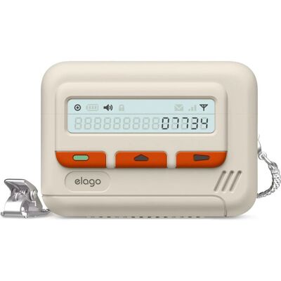 Retro Etui Case Pager Na Apple Airpods Pro 2 Elago, Białe Retro Etui Case Pager Na Apple Airpods Pro 2 Elago, Białe