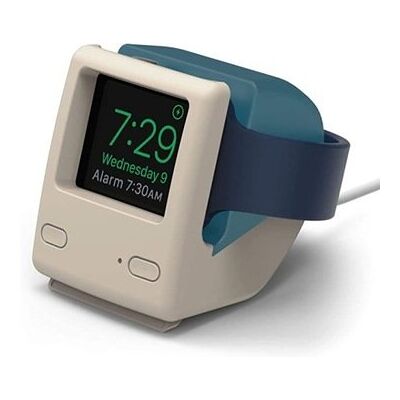Retro Podstawka Uchwyt W4 Na Apple Watch Elago, Aqua Blue Retro Podstawka Uchwyt W4 Na Apple Watch Elago, Aqua Blue