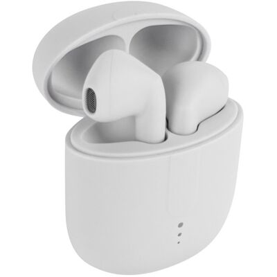 Setty Bezprzewodowe słuchawki TWS Bluetooth - Słuchawki, Białe Setty Bezprzewodowe słuchawki TWS Bluetooth - Słuchawki, Białe