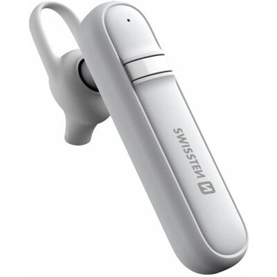 Inny producent Słuchawka bluetooth do rozmów Headset Swissten Caller - biała Inny producent Słuchawka bluetooth do rozmów Headset Swissten Caller - biała