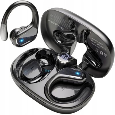 ELONIX SŁUCHAWKI BEZPRZEWODOWE BLUETOOTH 5.4 DOKANAŁOWE SPORTOWE ROZMOWY BASS ELONIX SŁUCHAWKI BEZPRZEWODOWE BLUETOOTH 5.4 DOKANAŁOWE SPORTOWE ROZMOWY BASS