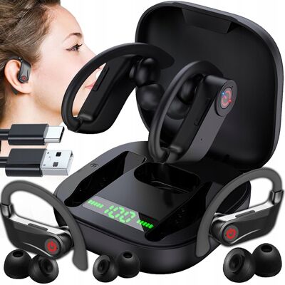Inny producent SŁUCHAWKI BEZPRZEWODOWE BLUETOOTH DOUSZNE 5,1 LCD PRO ETUI BLUETOOTH BASS Inny producent SŁUCHAWKI BEZPRZEWODOWE BLUETOOTH DOUSZNE 5,1 LCD PRO ETUI BLUETOOTH BASS