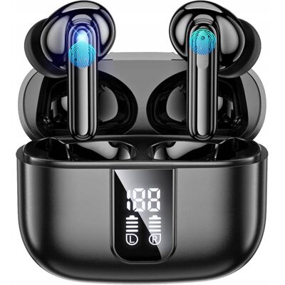 ELONIX SŁUCHAWKI bezprzewodowe bluetooth Y40 ANC ENC DWA MIKROFONY dokanałowe bass ELONIX SŁUCHAWKI bezprzewodowe bluetooth Y40 ANC ENC DWA MIKROFONY dokanałowe bass