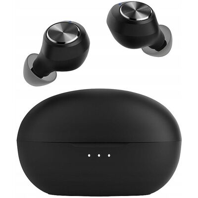Inny producent Słuchawki bezprzewodowe czarne dokanałowe bluetooth sportowe rozmowy Sklep95 E4 Inny producent Słuchawki bezprzewodowe czarne dokanałowe bluetooth sportowe rozmowy Sklep95 E4