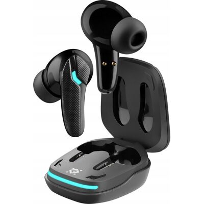 Słuchawki bezprzewodowe Defender CyberDots 285 Bluetooth TWS czarne Low Słuchawki bezprzewodowe Defender CyberDots 285 Bluetooth TWS czarne Low