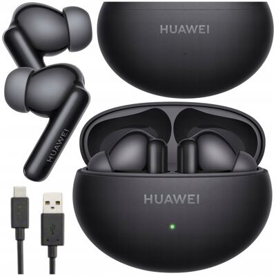 SŁUCHAWKI BEZPRZEWODOWE DOKANAŁOWE HUAWEI CZARNE ANC BLUETOOTH HI-RES 35H SŁUCHAWKI BEZPRZEWODOWE DOKANAŁOWE HUAWEI CZARNE ANC BLUETOOTH HI-RES 35H