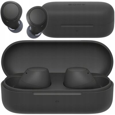 SŁUCHAWKI BEZPRZEWODOWE DOKANAŁOWE SONY BLUETOOTH CZARNE MIKROFON WYGODNE SŁUCHAWKI BEZPRZEWODOWE DOKANAŁOWE SONY BLUETOOTH CZARNE MIKROFON WYGODNE