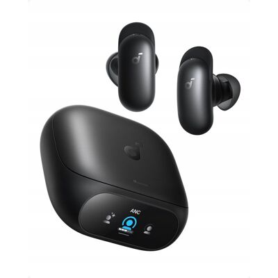 Słuchawki bezprzewodowe dokanałowe Soundcore Liberty 5 Pro czarne Słuchawki bezprzewodowe dokanałowe Soundcore Liberty 5 Pro czarne