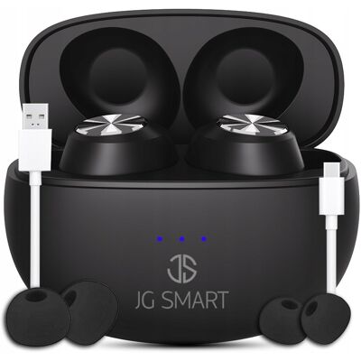 JG Smart SŁUCHAWKI BEZPRZEWODOWE DOKANAŁOWE TWS WODOODPORNE BLUETOOTH 5.3 JG Smart SŁUCHAWKI BEZPRZEWODOWE DOKANAŁOWE TWS WODOODPORNE BLUETOOTH 5.3
