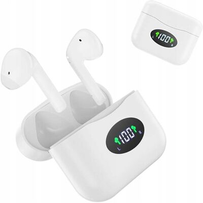 Inny producent Słuchawki Bezprzewodowe Douszne Bluetooth 5.1 Redukcja Szumów 500mAh Inny producent Słuchawki Bezprzewodowe Douszne Bluetooth 5.1 Redukcja Szumów 500mAh
