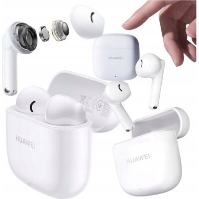 SzramShop SŁUCHAWKI BEZPRZEWODOWE DOUSZNE DOKANAŁOWE HUAWEI FREEBUDS SE 2 BIAŁE ETUI SzramShop SŁUCHAWKI BEZPRZEWODOWE DOUSZNE DOKANAŁOWE HUAWEI FREEBUDS SE 2 BIAŁE ETUI