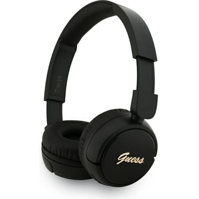 SŁUCHAWKI BEZPRZEWODOWE GUESS NAUSZNE, z Mikrofonem, Bluetooth V5.3, Czarne SŁUCHAWKI BEZPRZEWODOWE GUESS NAUSZNE, z Mikrofonem, Bluetooth V5.3, Czarne