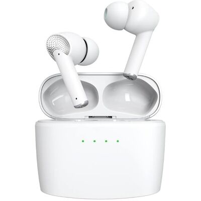 Inny producent Słuchawki bezprzewodowe J8 Bluetooth białe Inny producent Słuchawki bezprzewodowe J8 Bluetooth białe