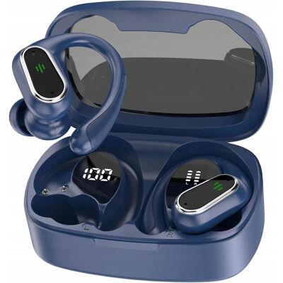 Inny producent Sluchawki Bezprzewodowe LED Bluetooth Douszne Redukcja Szumow z Mikrofonem Inny producent Sluchawki Bezprzewodowe LED Bluetooth Douszne Redukcja Szumow z Mikrofonem