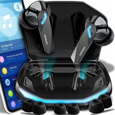 producent niezdefiniowany SŁUCHAWKI BEZPRZEWODOWE LENOVO GM2 PRO BLUETOOTH 5.3 DO AUTA NATURALNY BASS producent niezdefiniowany SŁUCHAWKI BEZPRZEWODOWE LENOVO GM2 PRO BLUETOOTH 5.3 DO AUTA NATURALNY BASS