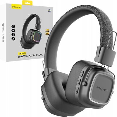 Słuchawki bezprzewodowe Nauszne Blavec z mikrofonem Bluetooth 5.4 USB-C 8h Słuchawki bezprzewodowe Nauszne Blavec z mikrofonem Bluetooth 5.4 USB-C 8h