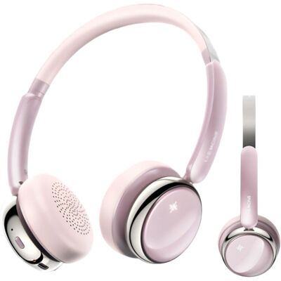 Słuchawki bezprzewodowe nauszne Bluetooth ANC różowe FIIO Snowsky Anytime Słuchawki bezprzewodowe nauszne Bluetooth ANC różowe FIIO Snowsky Anytime