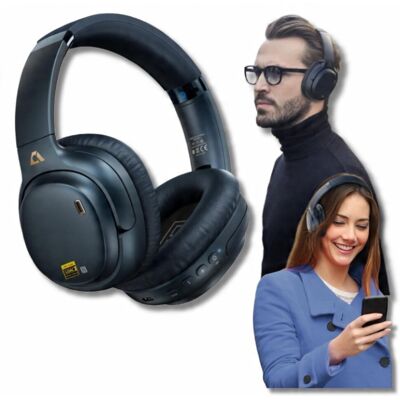 Inny producent Sluchawki Bezprzewodowe Nauszne Bluetooth Hybrydowa Redukcja Szumow Premium Inny producent Sluchawki Bezprzewodowe Nauszne Bluetooth Hybrydowa Redukcja Szumow Premium