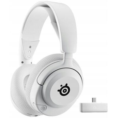Słuchawki Bezprzewodowe Nauszne Steelseries Nova 5X White Słuchawki Bezprzewodowe Nauszne Steelseries Nova 5X White