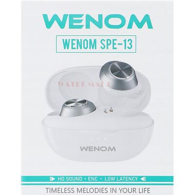 Słuchawki Bezprzewodowe, Wenom SPE 13, Sportowe Wodoodporne Gamingowe + Powerbank Słuchawki Bezprzewodowe, Wenom SPE 13, Sportowe Wodoodporne Gamingowe + Powerbank