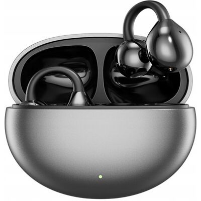 Bezmarkowe Słuchawki Bluetooth 5.4 Open Ear Bone Conduction Czarne Bezmarkowe Słuchawki Bluetooth 5.4 Open Ear Bone Conduction Czarne