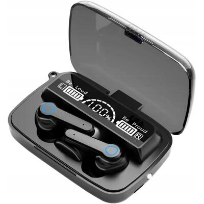 Inny producent Słuchawki Bluetooth, bezprzewodowe słuchawki M19 TWS z etui ładującym Inny producent Słuchawki Bluetooth, bezprzewodowe słuchawki M19 TWS z etui ładującym