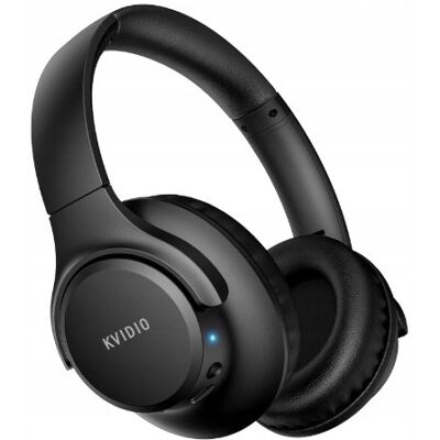bez marki Słuchawki Bluetooth KVIDIO nauszne bezprzewodowe (brak kabla ładującego) bez marki Słuchawki Bluetooth KVIDIO nauszne bezprzewodowe (brak kabla ładującego)