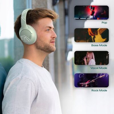 Inny producent Słuchawki Bluetooth PowerLocus P3 Mint Mikrofon + Etui AUX BT Bluetooth 5.3 Inny producent Słuchawki Bluetooth PowerLocus P3 Mint Mikrofon + Etui AUX BT Bluetooth 5.3